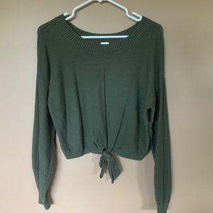 Hollister Tie Sweater